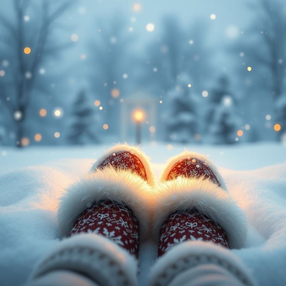 Dream : Winter slippers in a dream