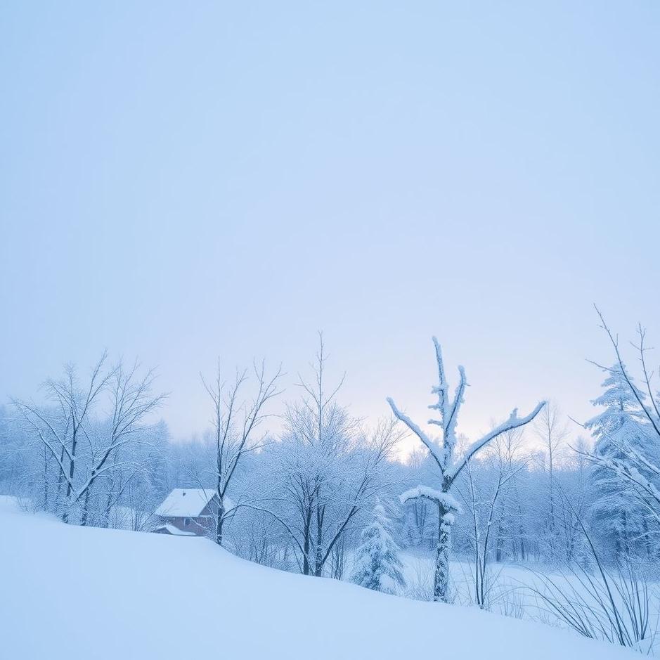 Dream : Winter snow in a dream