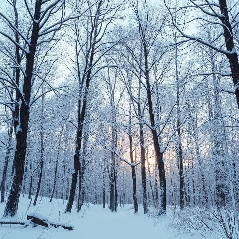 Dream : Winter wood in a dream