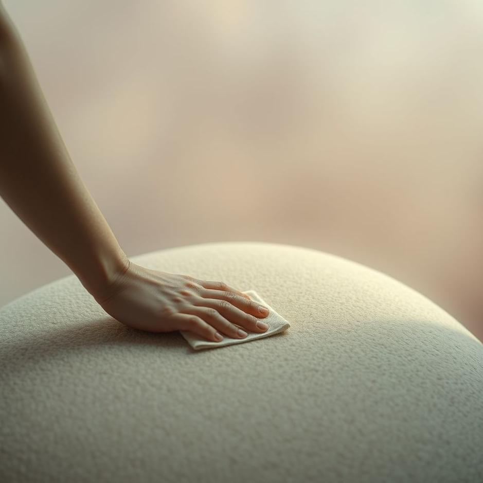 Dream : Wiping a carpet seat in a dream