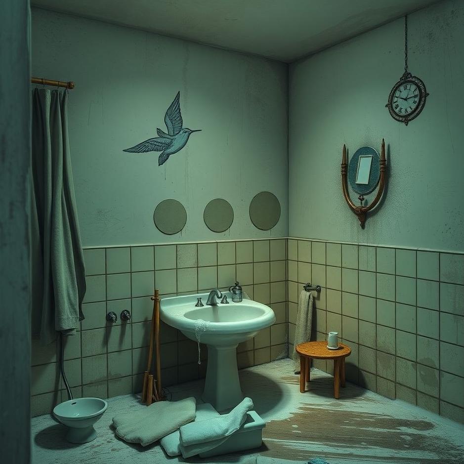 Dream : Wiping a dirty place in a dream