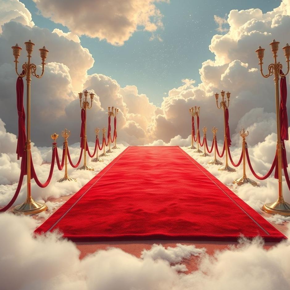 Dream : Wiping a red carpet in a dream