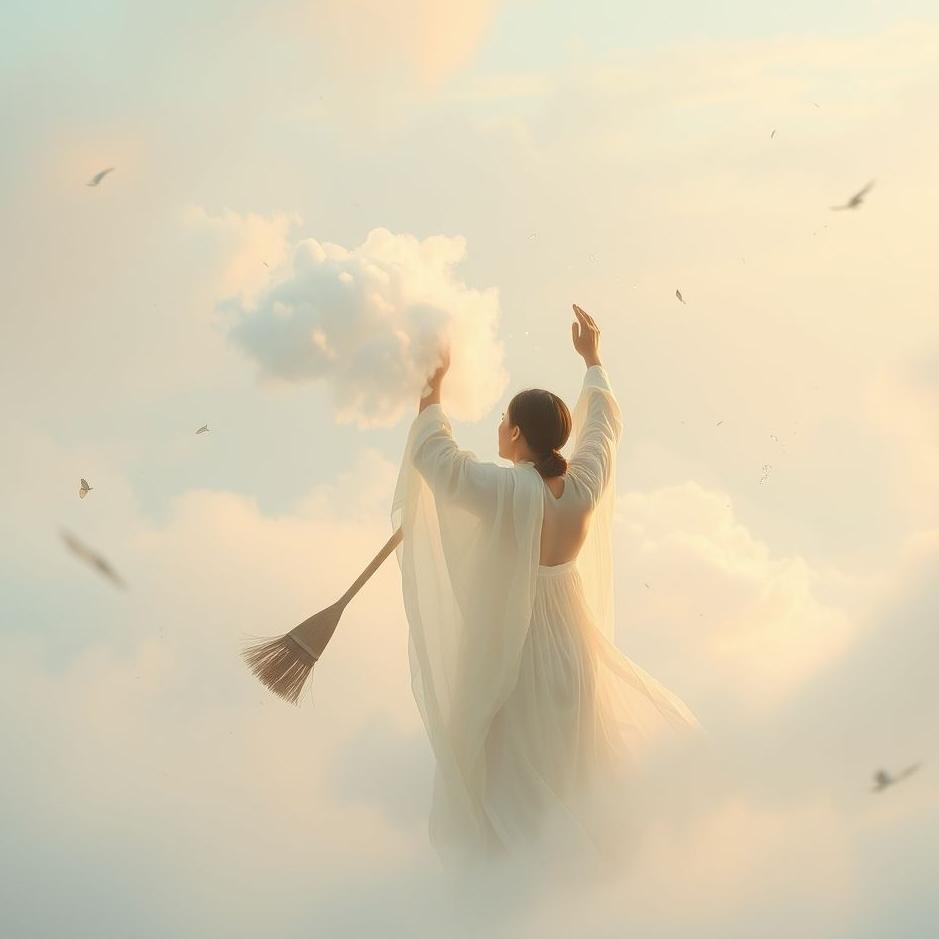 Dream : Wiping and sweeping in a dream