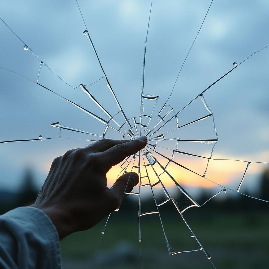 Dream : Wiping broken glass in a dream