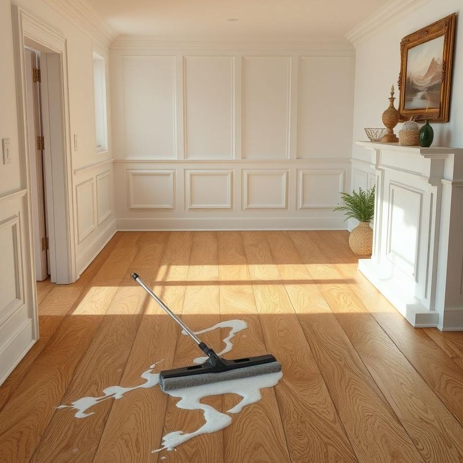 Dream : Wiping parquet in a dream