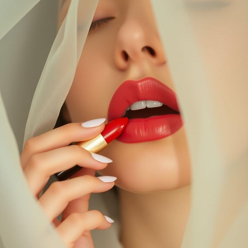 Dream : Wiping red lipstick in a dream