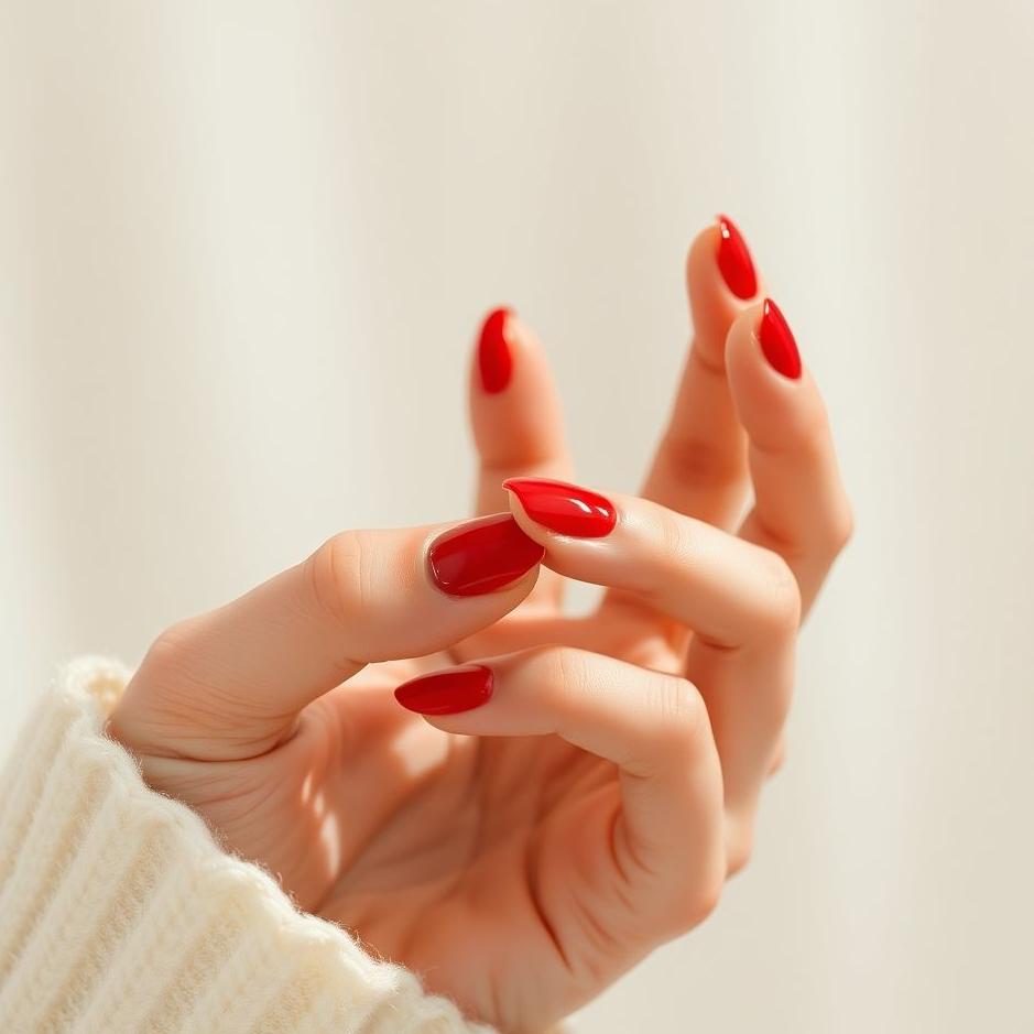 Dream : Wiping red nail polish in a dream