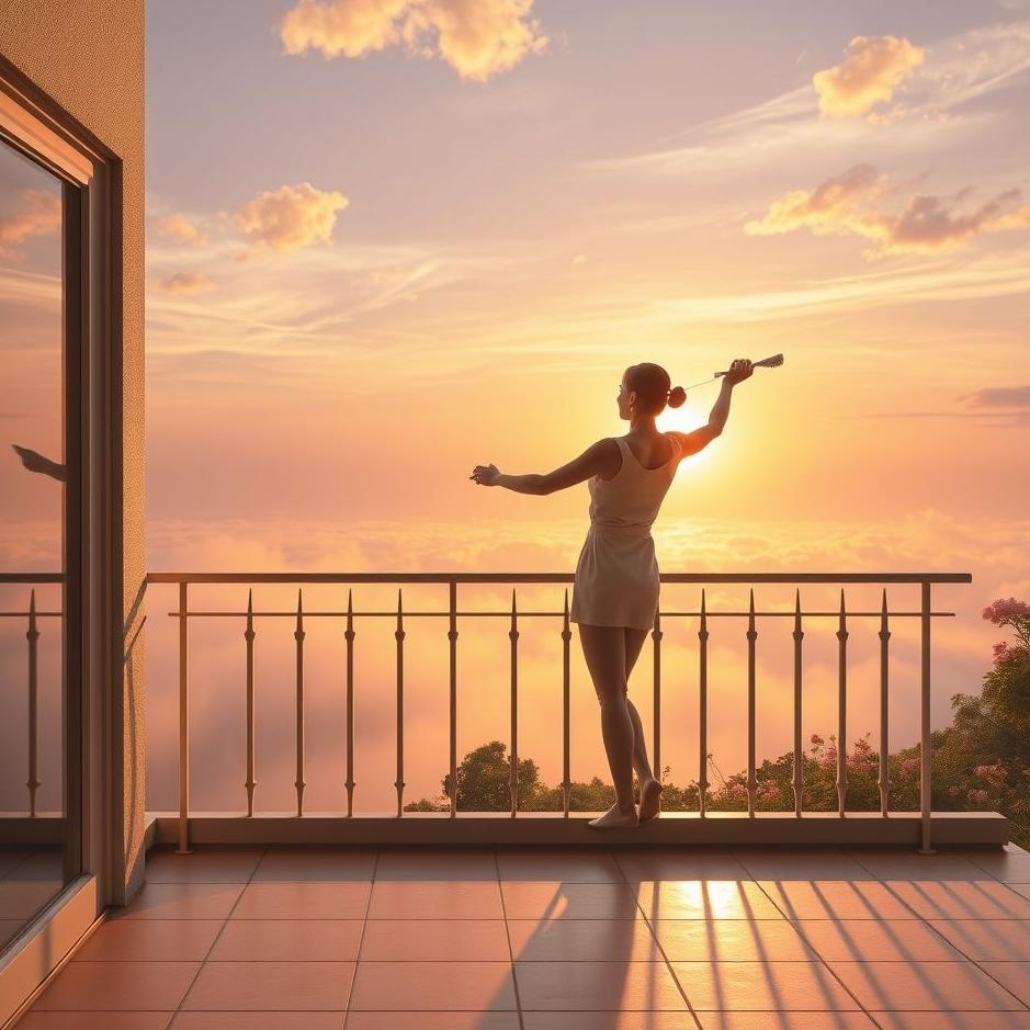 Dream : Wiping the balcony in a dream