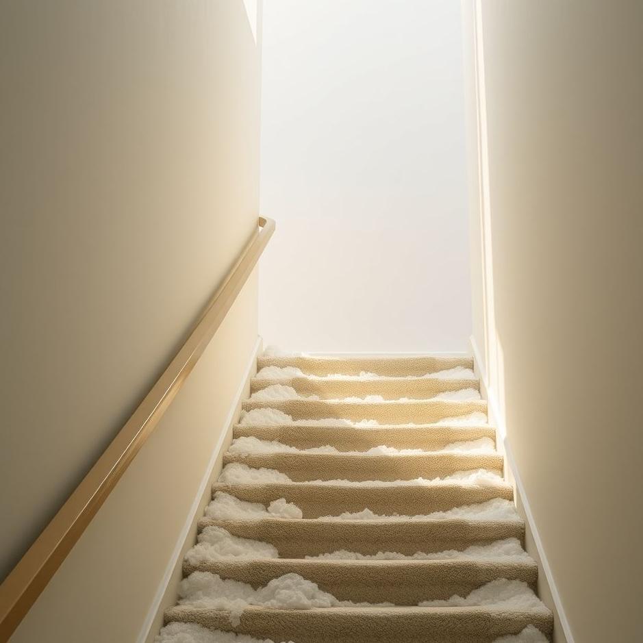 Dream : Wiping the stairs in a dream