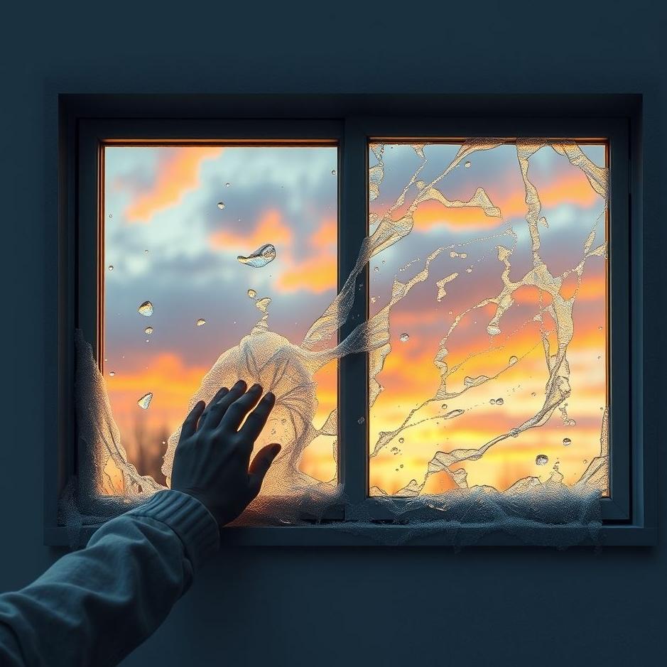 Dream : Wiping windows in a dream