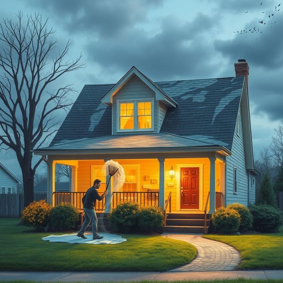 Dream : Wiping your neighbor's house in a dream