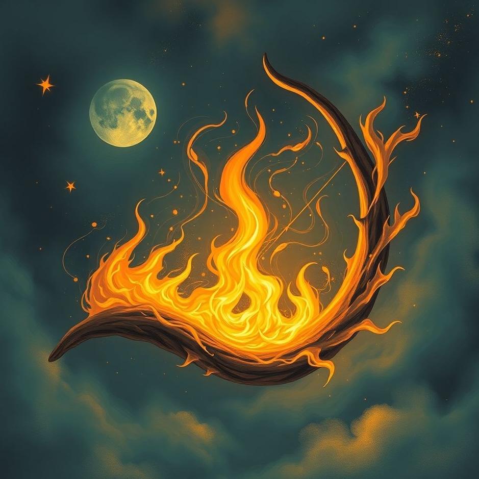 Dream : Wishbone catching fire in a dream