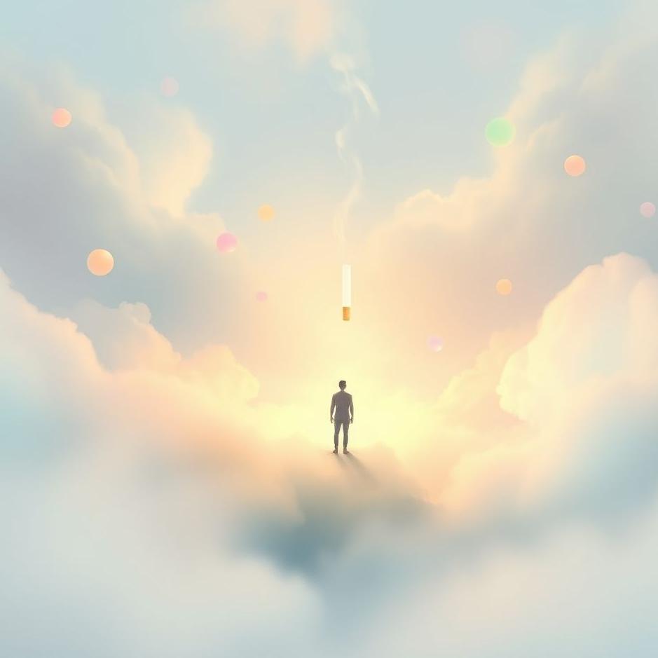 Dream : Without a cigarette in a dream