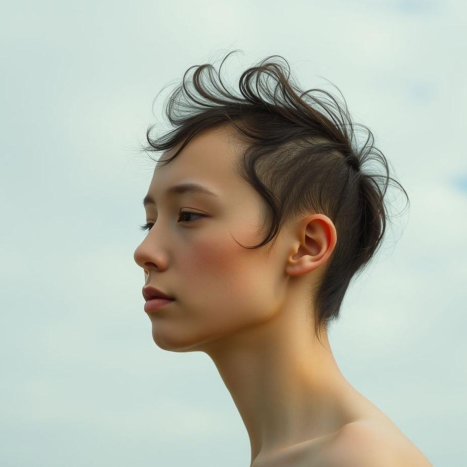 Dream : Without hair in a dream