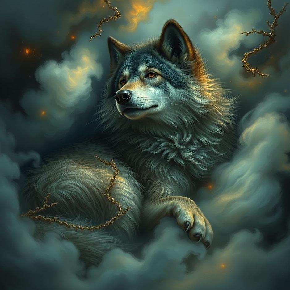 Dream : Wolf's skin in a dream