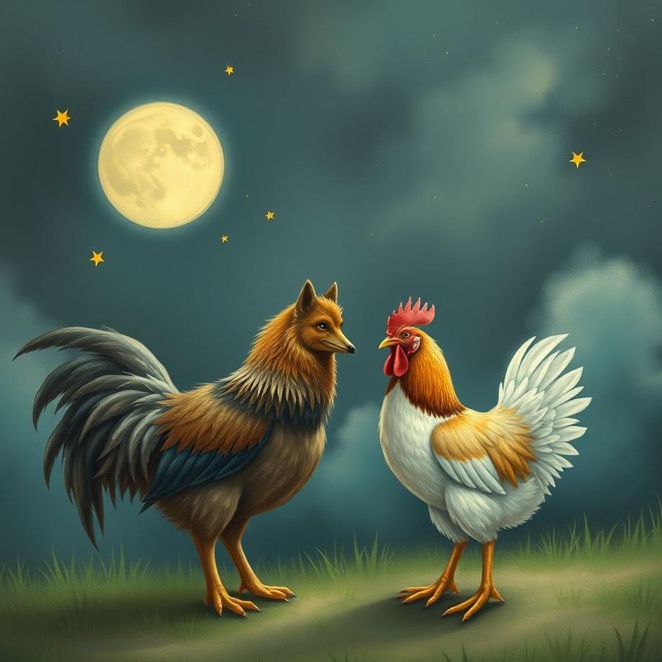 Dream : Wolf and a chicken in a dream