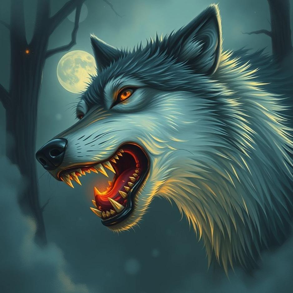 Dream : Wolf bite in a dream