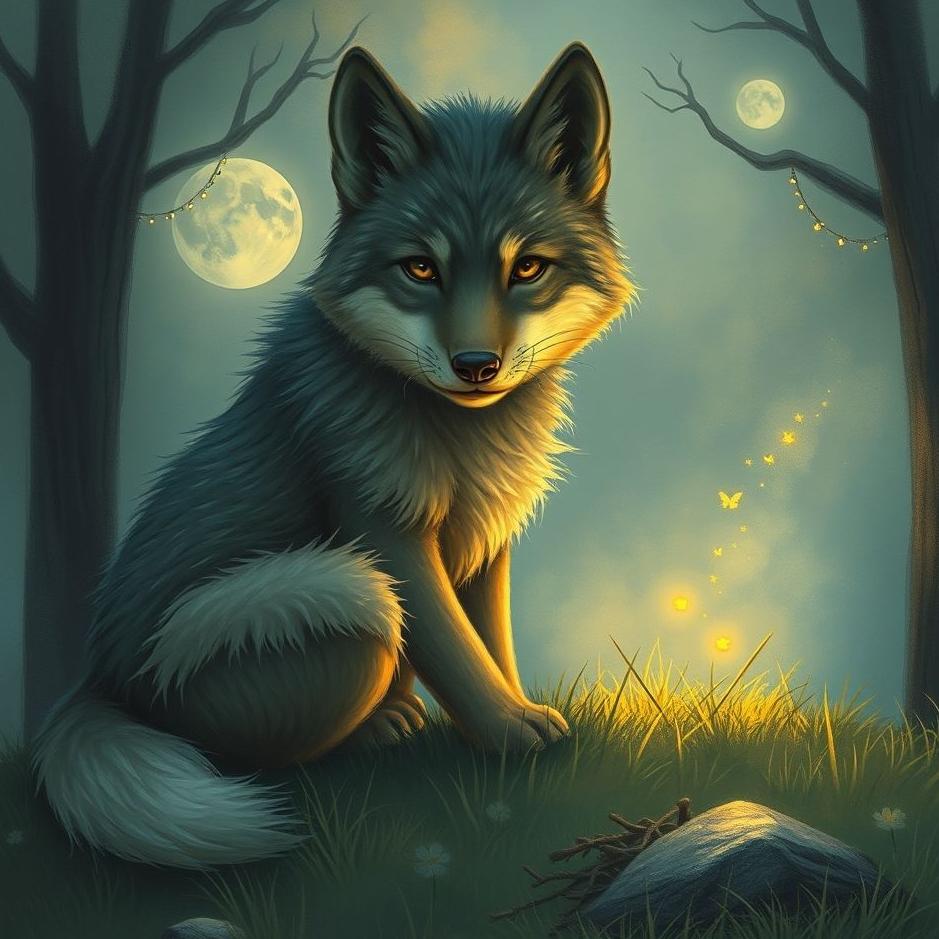 Dream : Wolf child in a dream