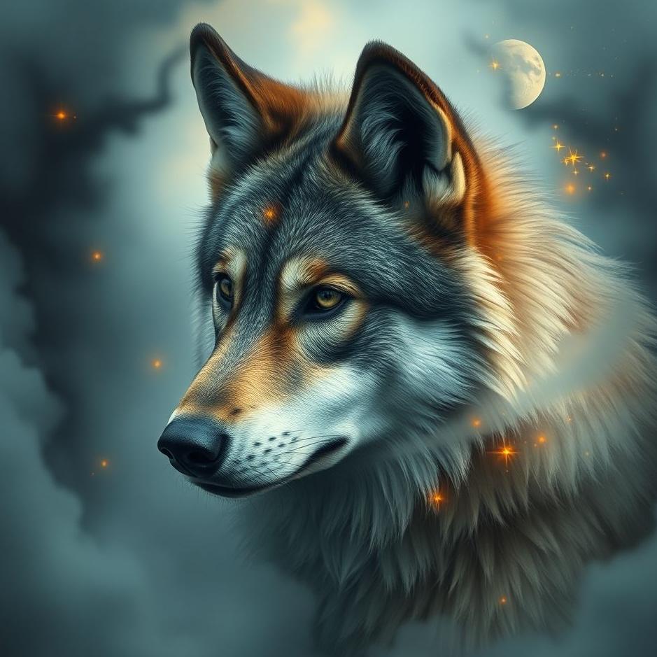 Dream : Wolf from a human in a dream