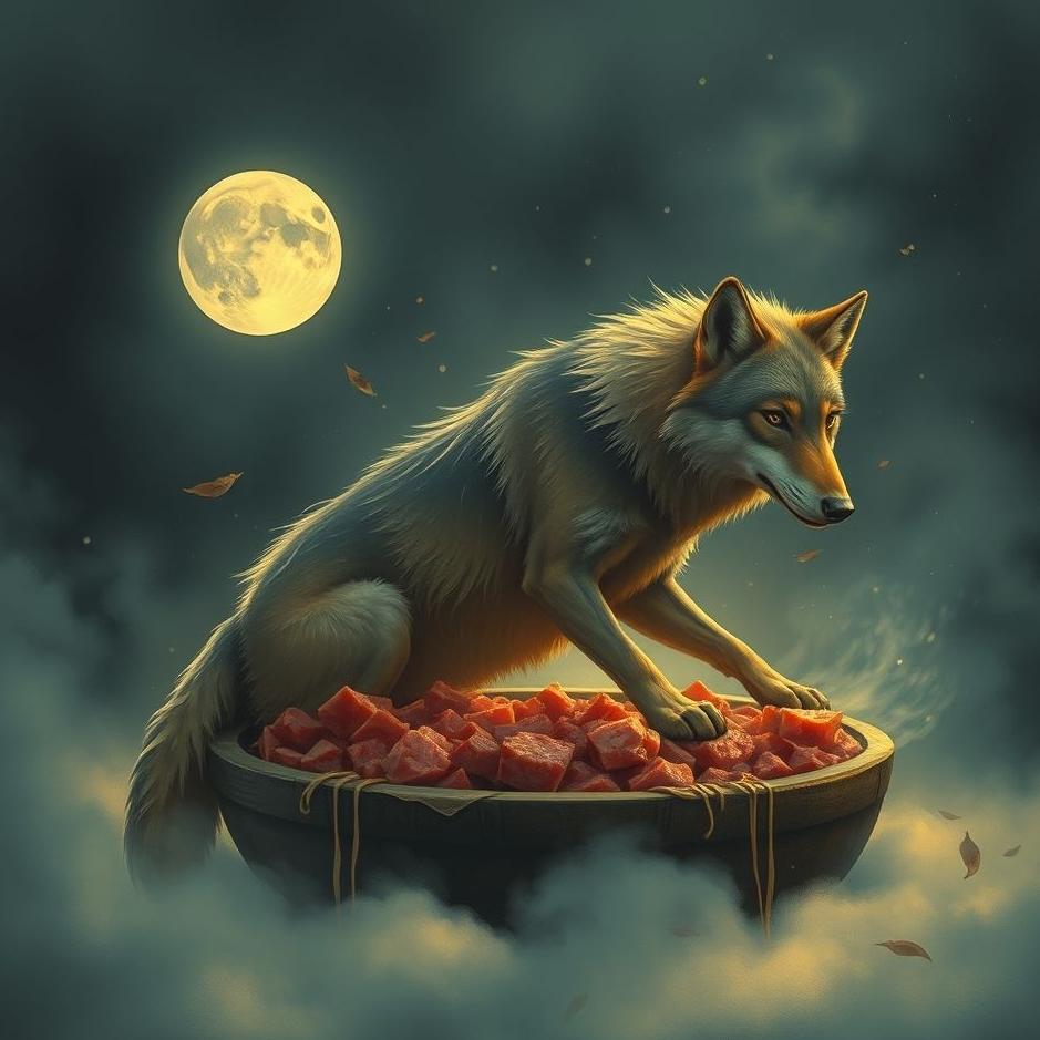 Dream : Wolf in minced meat in a dream