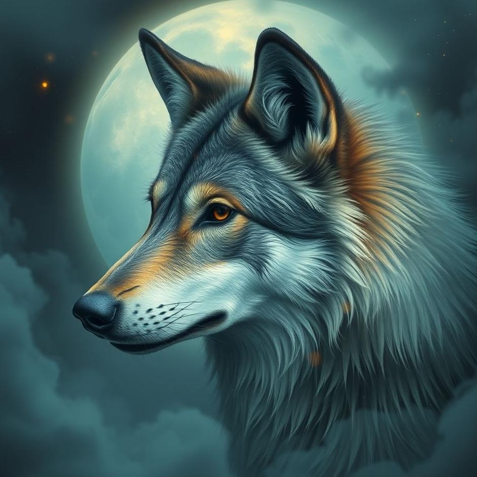 Dream : Wolf in one's head in a dream