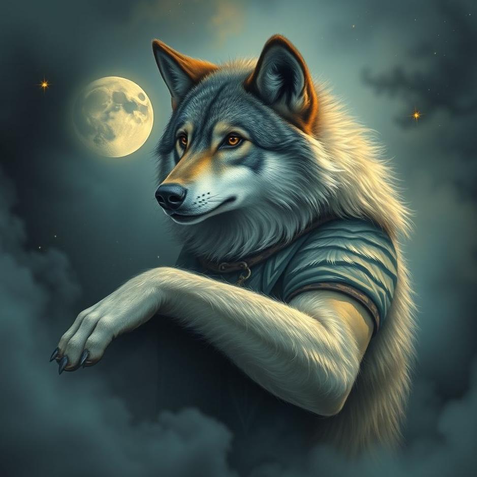 Dream : Wolf on your arm in a dream