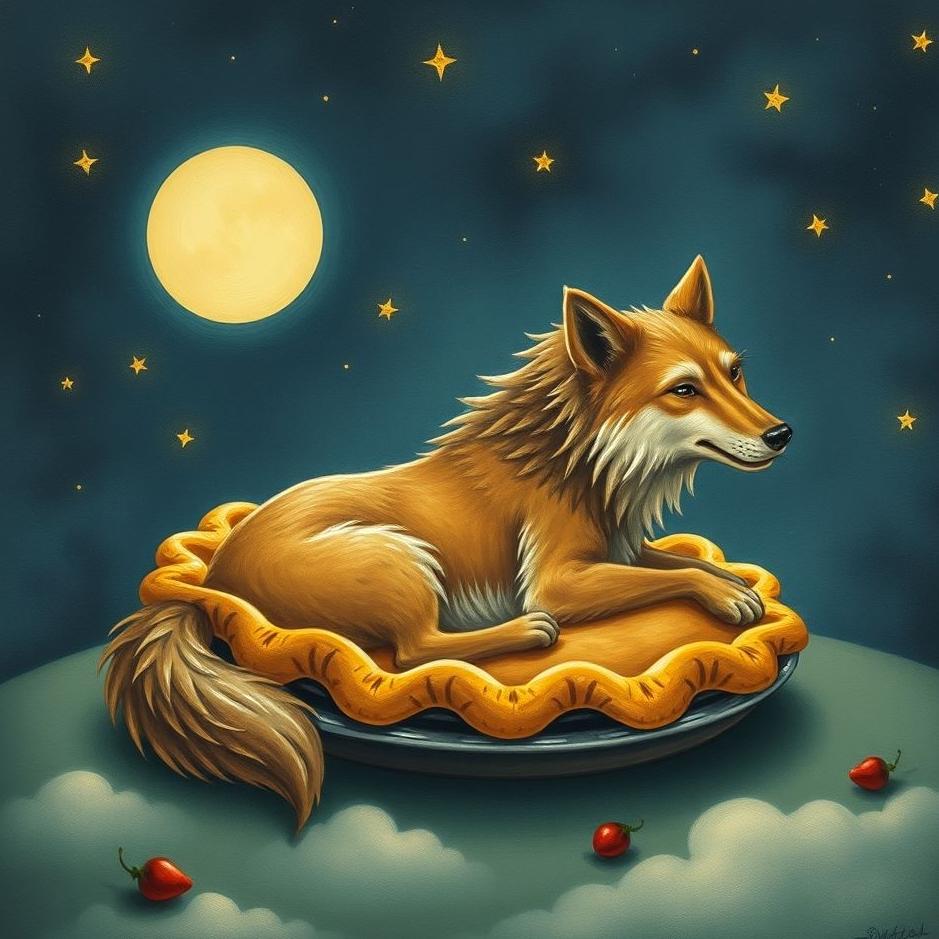 Dream : Wolf pie in a dream
