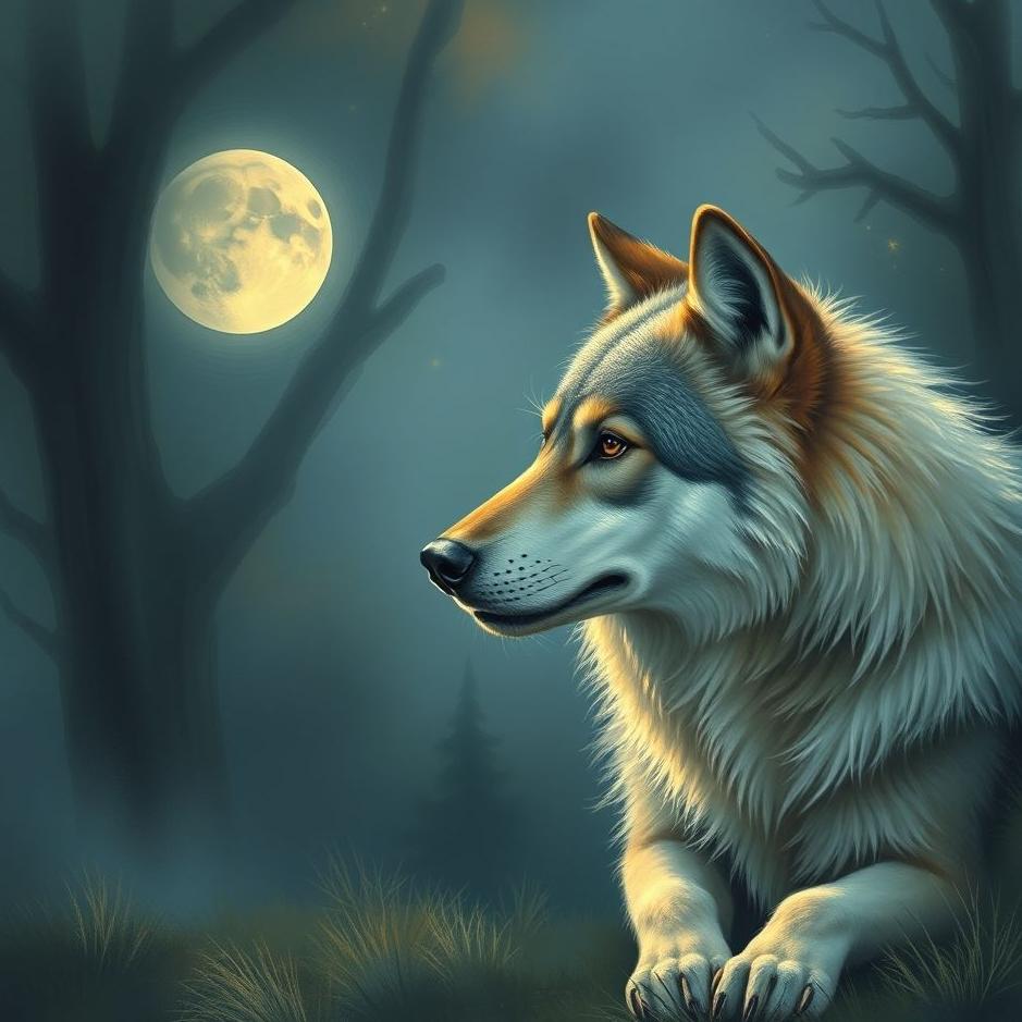 Dream : Wolf talking in a dream