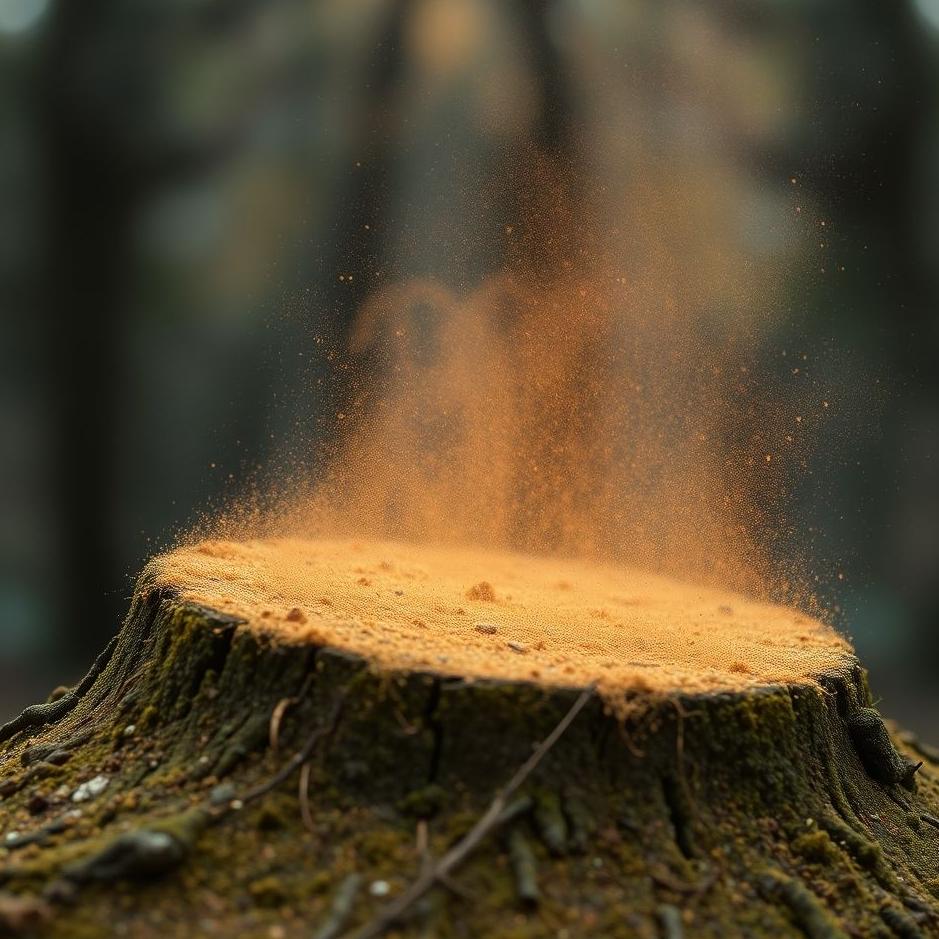 Dream : Wood dust in a dream