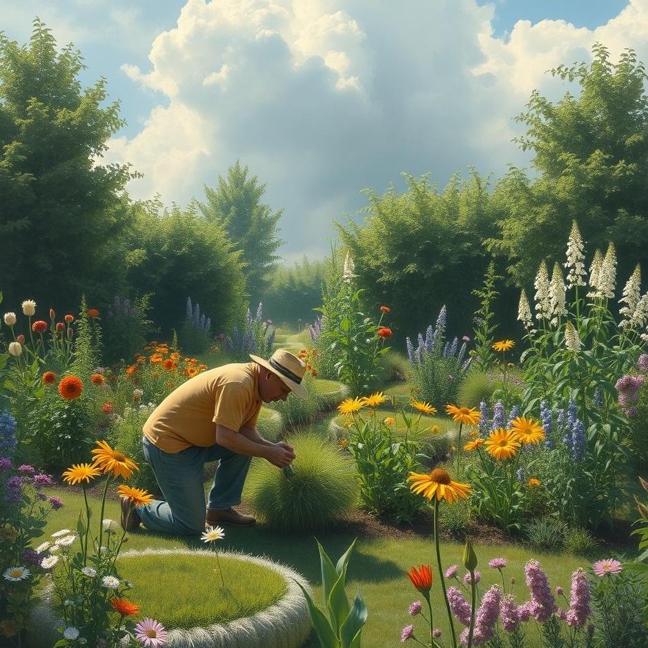 Dream : Work in the garden in the dream