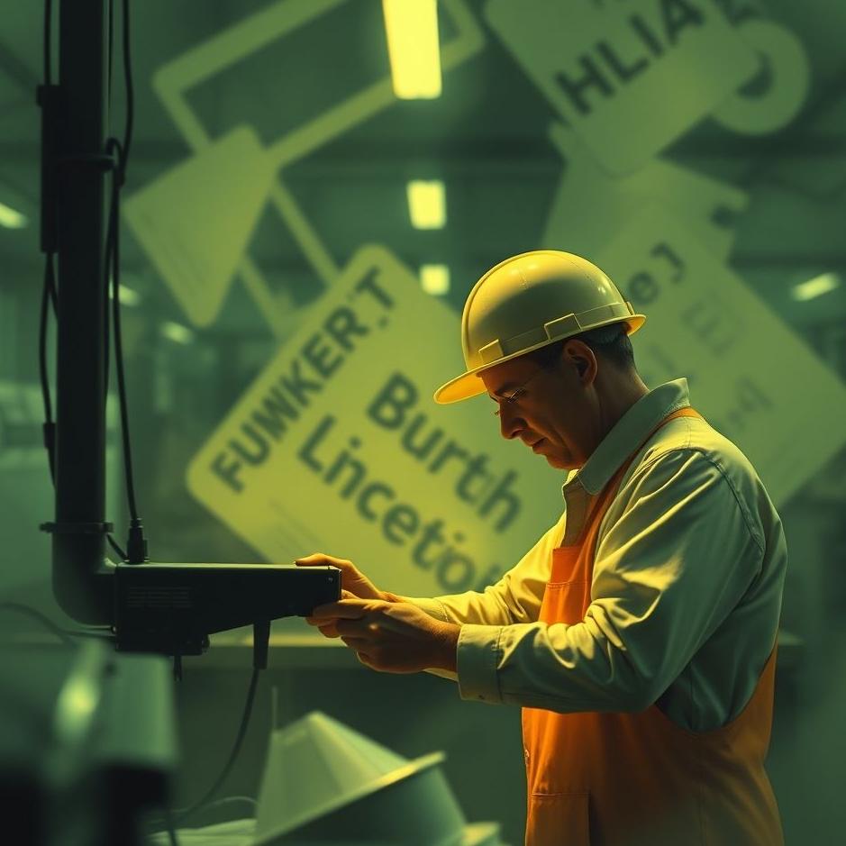 Dream : Working as a worker in a factory in a dream