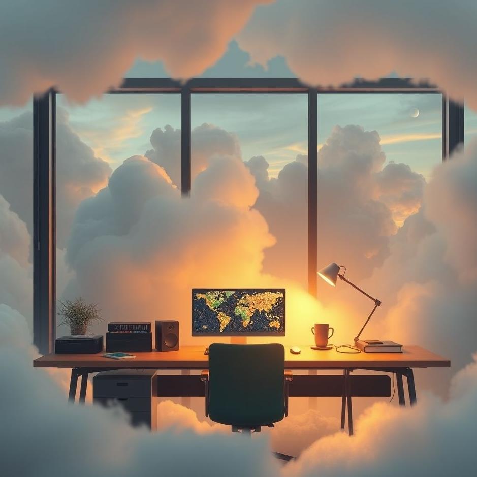 Dream : Working at a desk in a dream