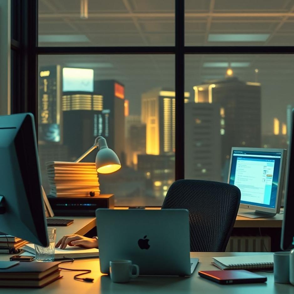 Dream : Working at a desk job in a dream