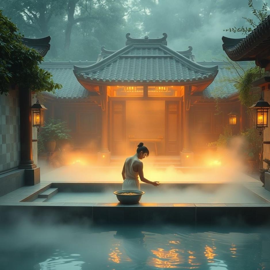 Dream : Working in a bathhouse in a dream