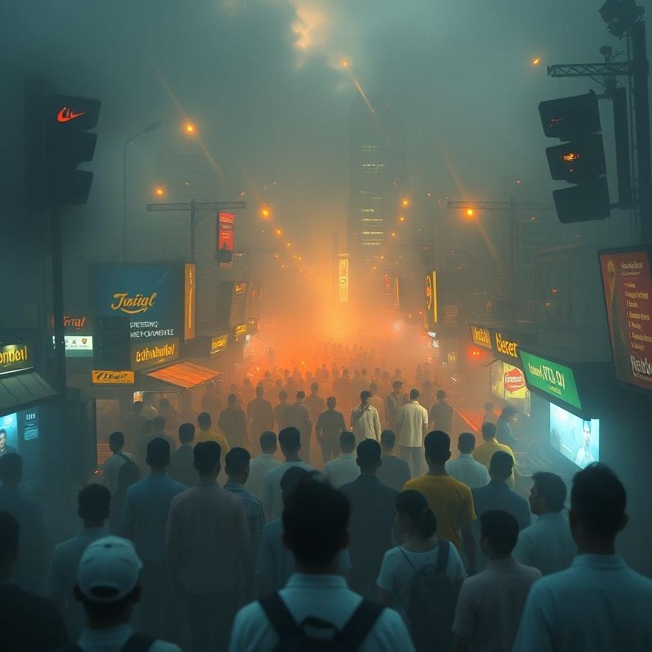 Dream : Working in a crowded environment in a dream