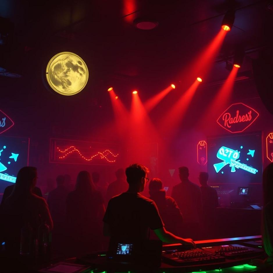 Dream : Working in a nightclub in a dream