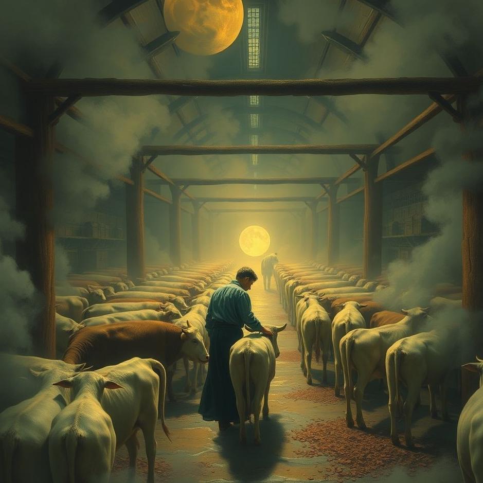 Dream : Working in a slaughterhouse in a dream