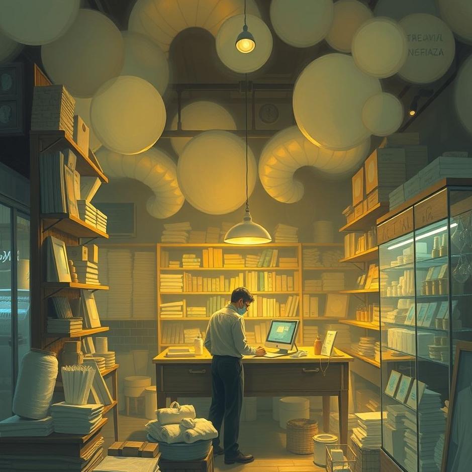 Dream : Working in a store in a dream