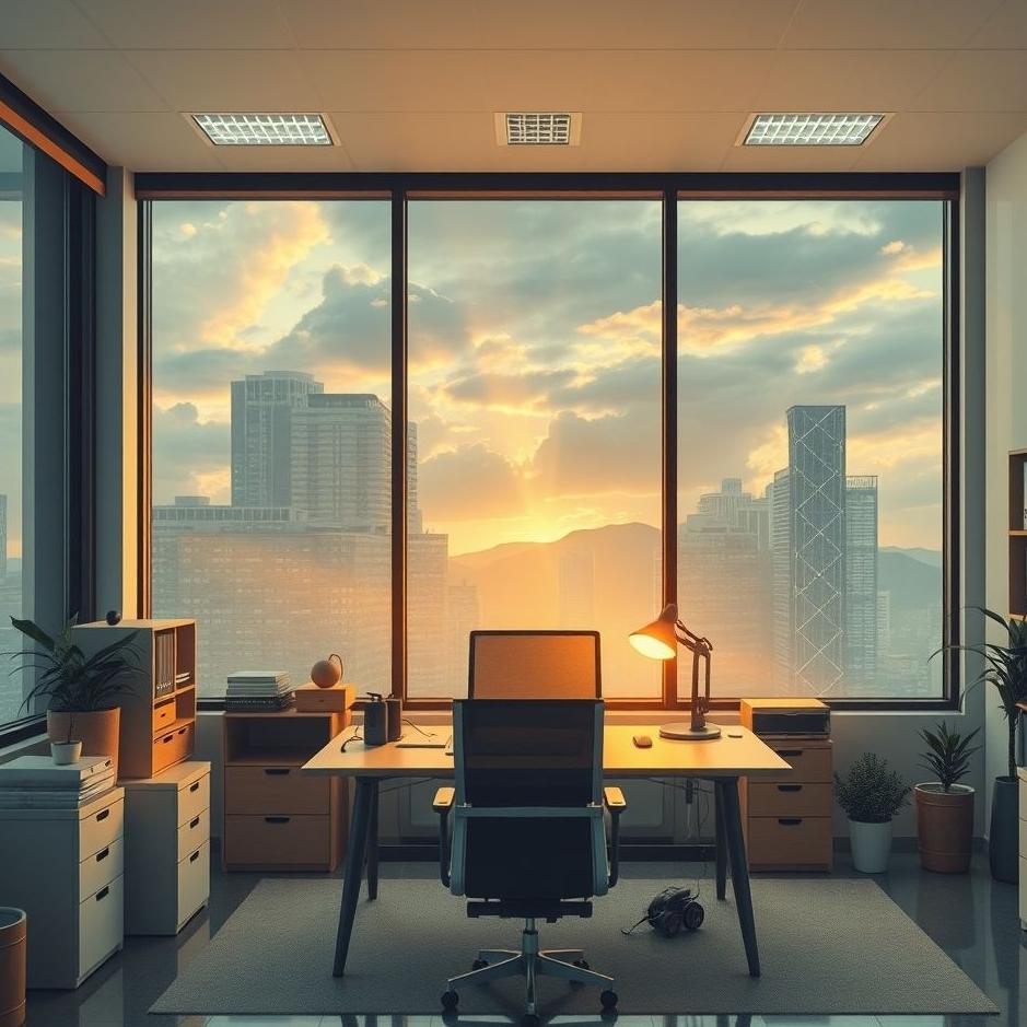 Dream : Working in an office in a dream