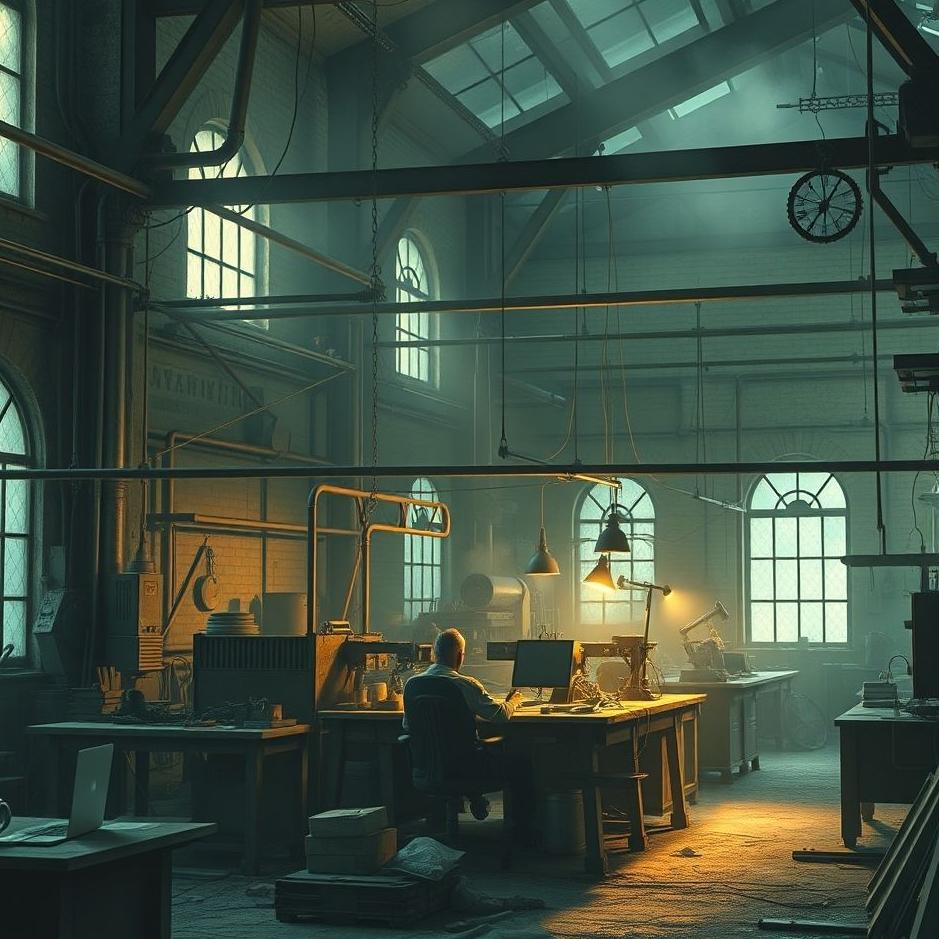 Dream Dictionary : Working in an old factory in a dream