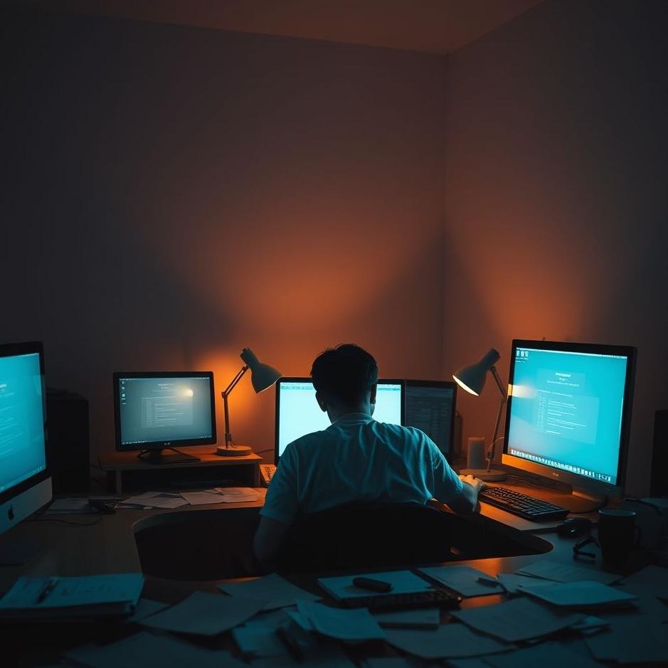 Dream : Working late in a dream