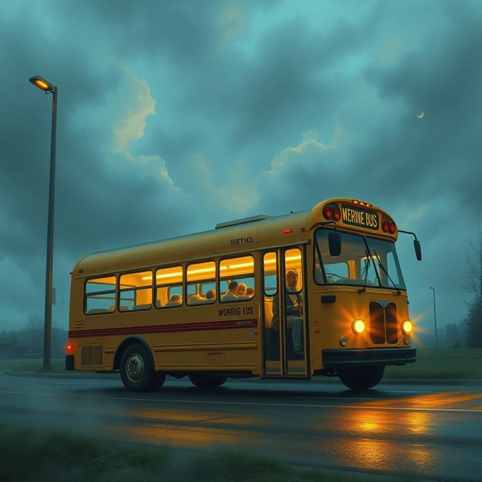 Dream : Working on a bus in a dream