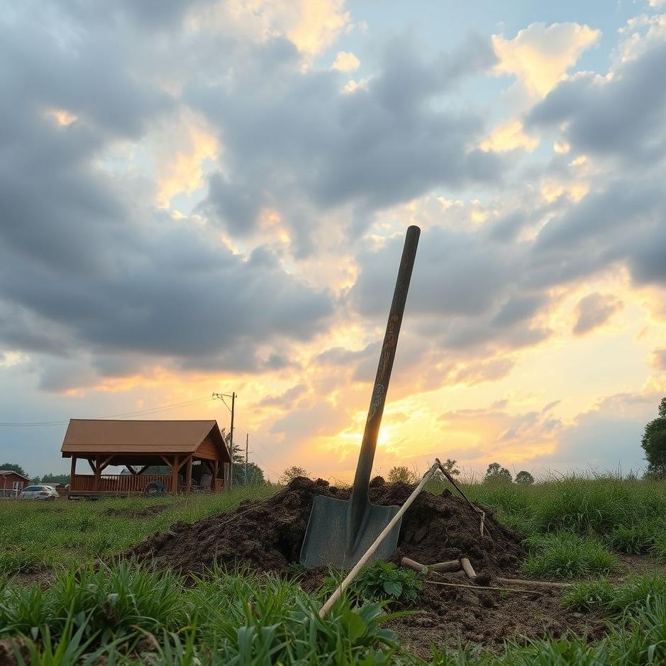 Dream : Working with a shovel in your dream