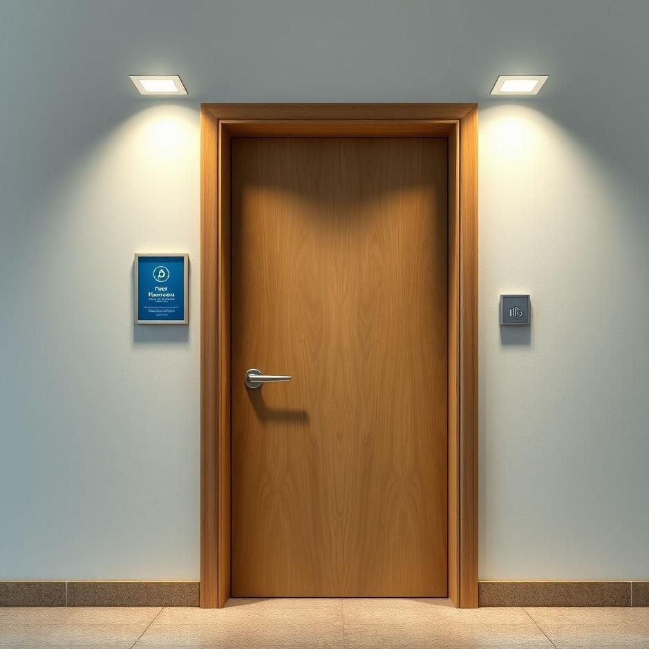 Dream : Workplace door in a dream
