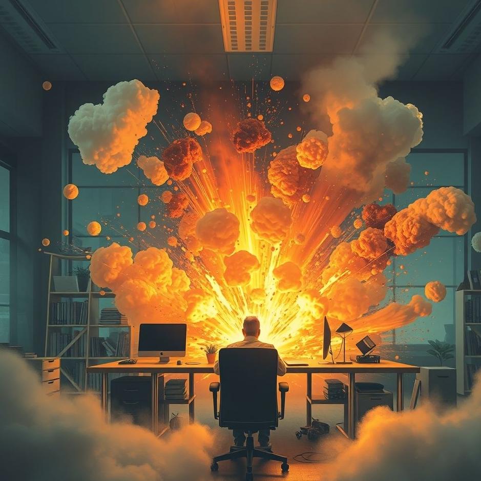 Dream : Workplace explode in a dream
