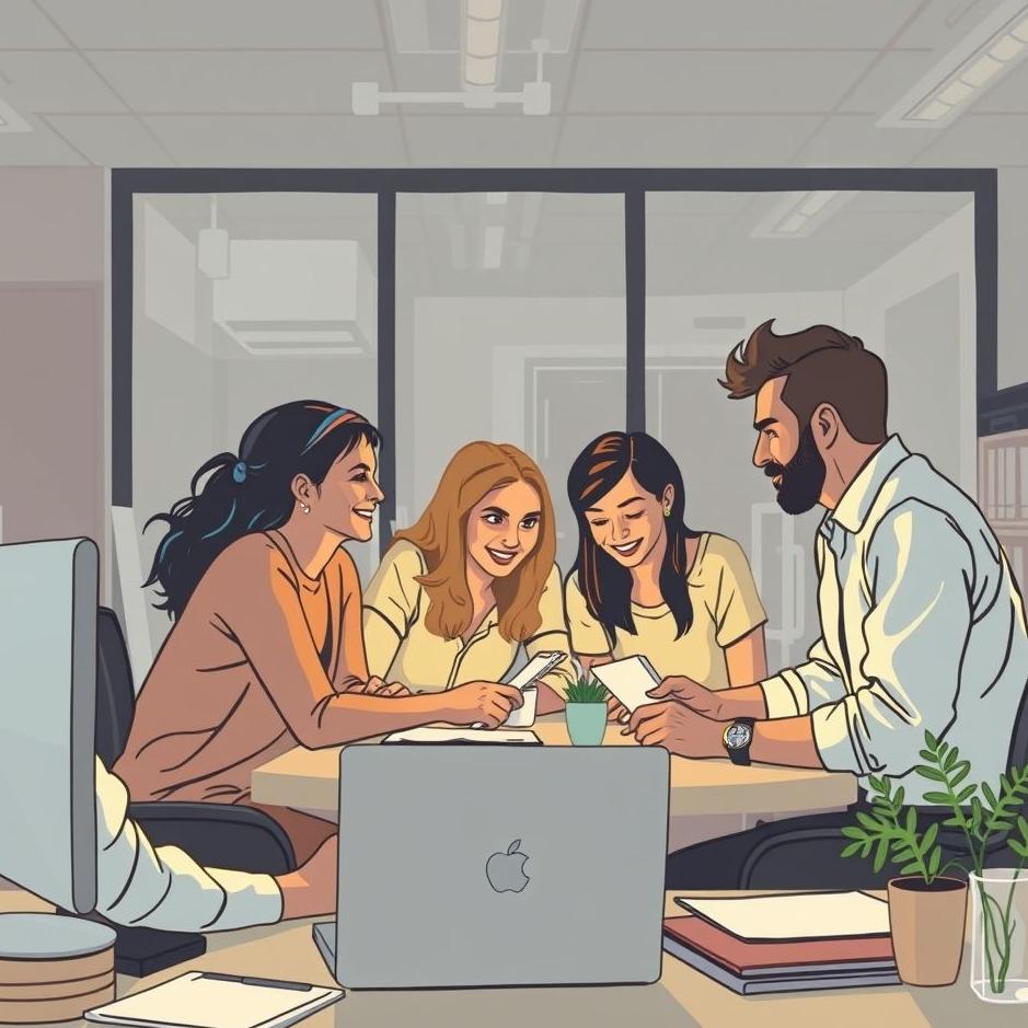 Dream : Workplace friends in a dream