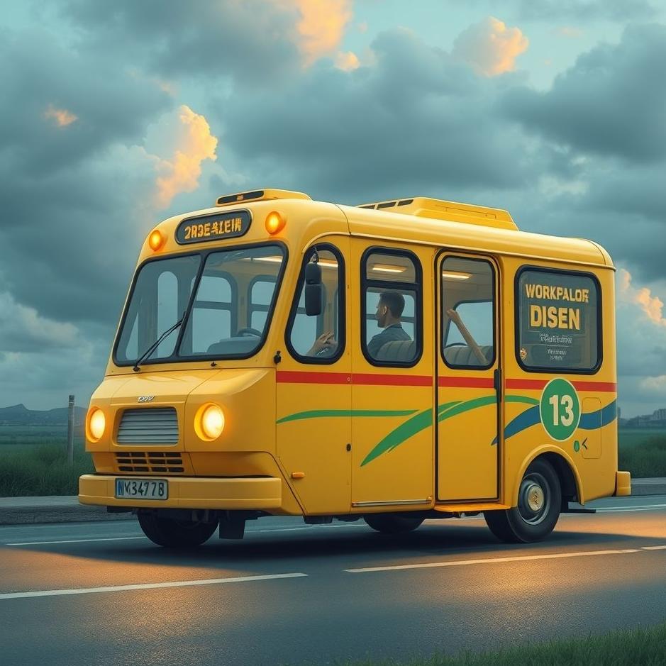 Dream : Workplace shuttle in a dream