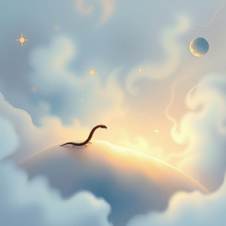 Dream : Worm biting in a dream