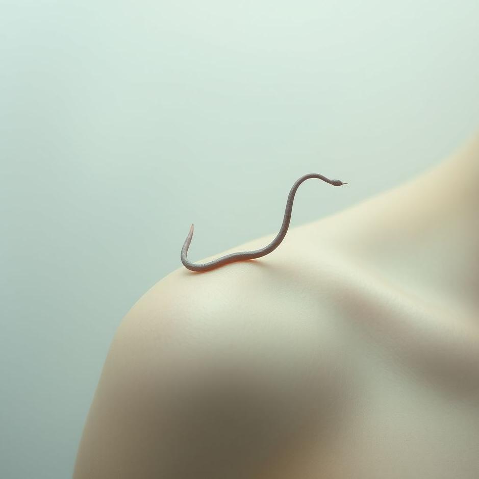 Dream : Worm coming out of your shoulder in a dream