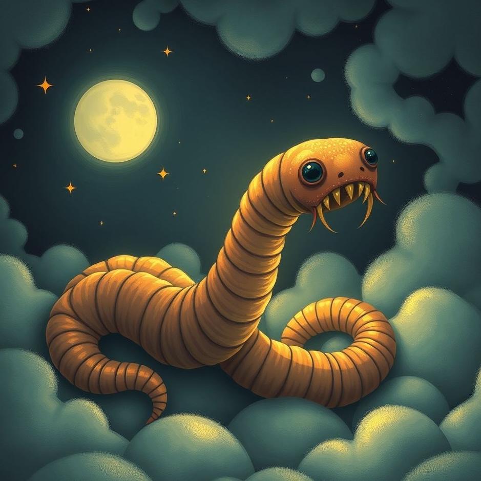 Dream : Worm enter your body in a dream
